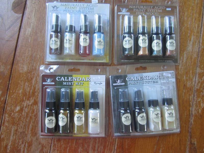 lot of naturall aged paint system a...