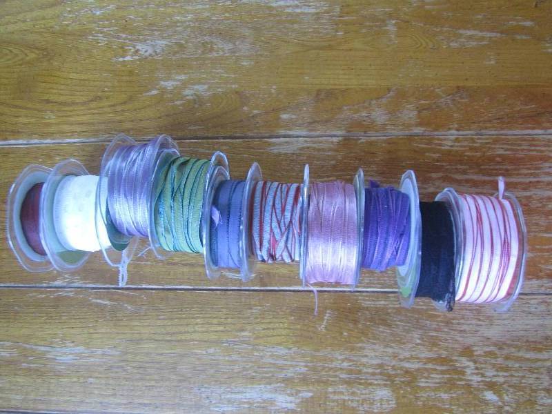 lot of 10 ribbon spools ...