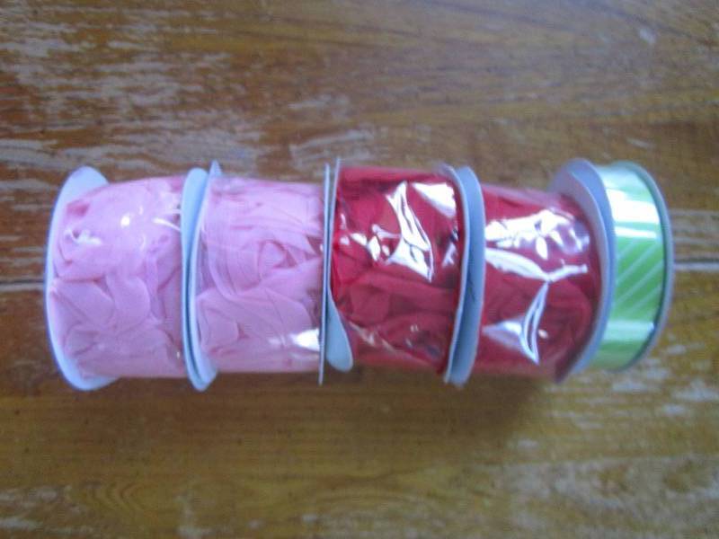 lot of 5 brand new ribbon spools ...