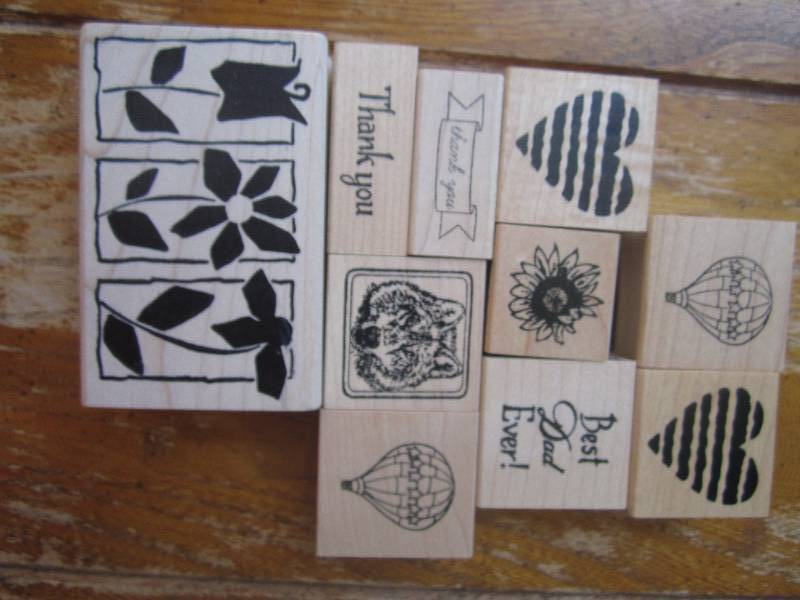 mixed lot of 10 stamps ...