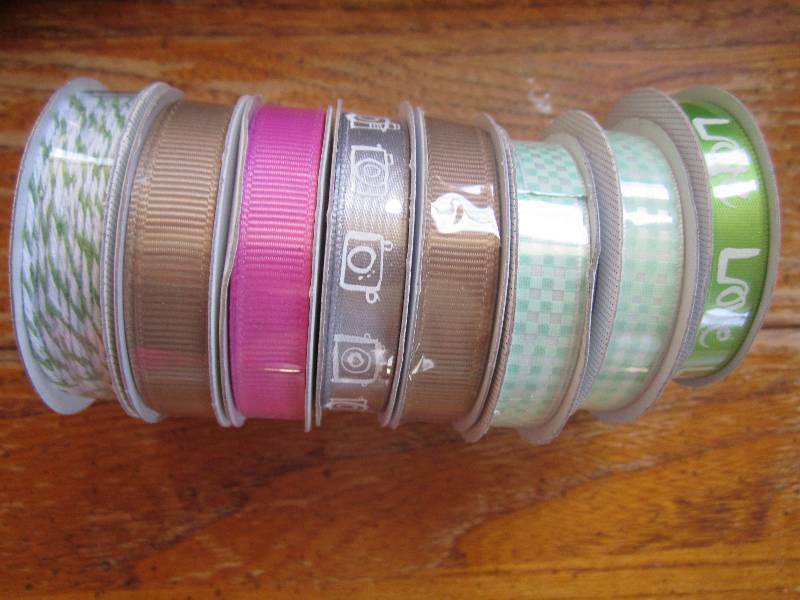 mixed lot of 8 brand new ribbon spo...