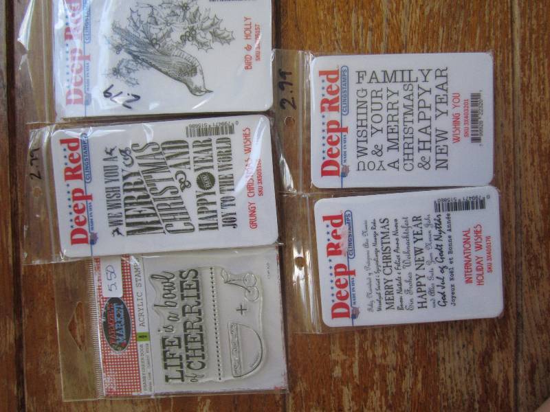 lot of 5 stamps ...