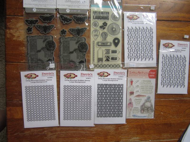 lot of 9 stamp sets ...