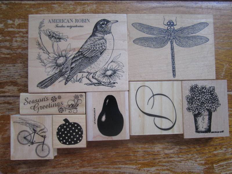 mixed lot of 8 stamps ...