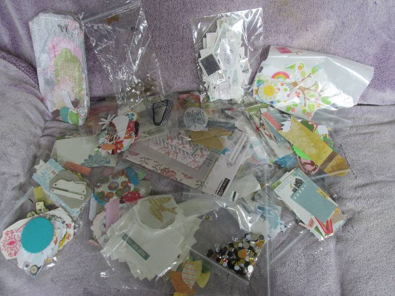 large lot of themed cut outs, clear...