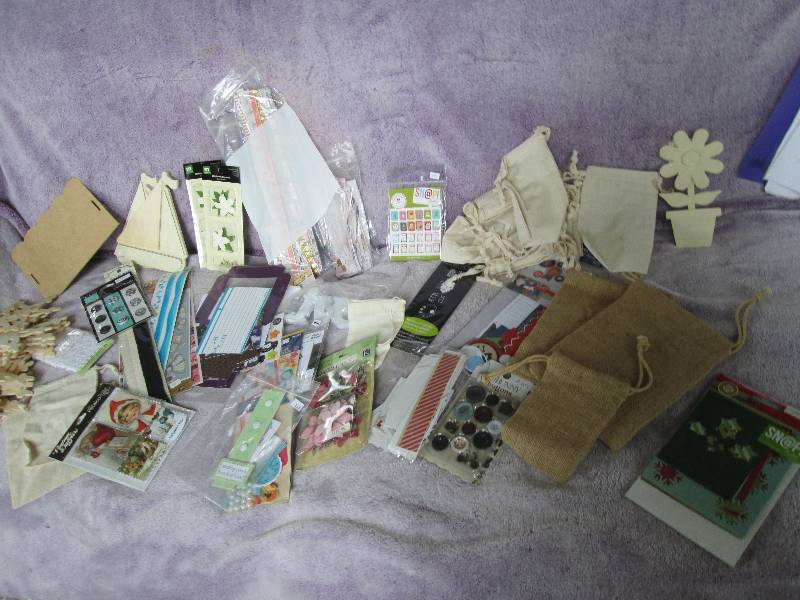 large mixed lot of wood cut outs, r...