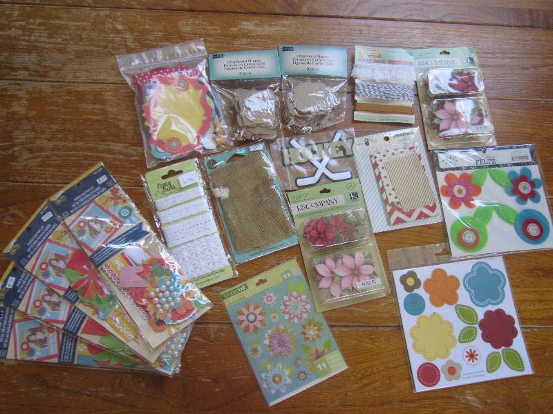 mixe lot of assorted length trims, ...