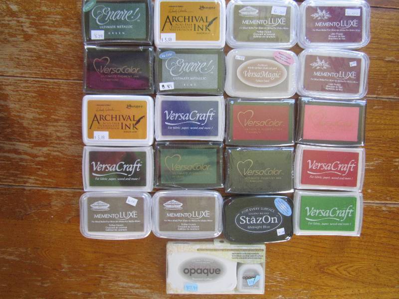 lot of  various brand name colored ...