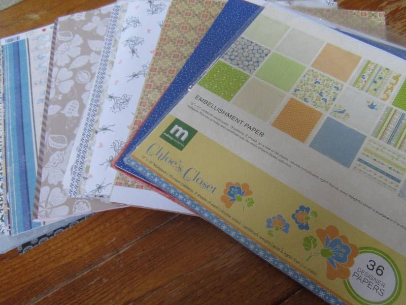 lot of assorted 12 x 12 scrapbook...