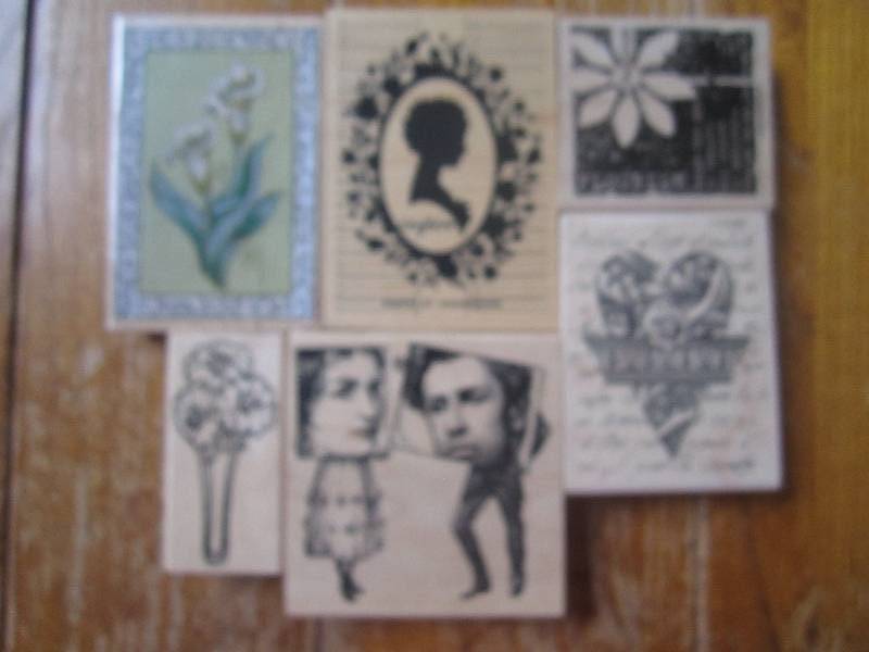 lot fo 6 stamps ...