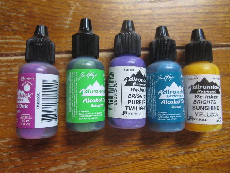 lot of 5 adironda earthtones alcoho...