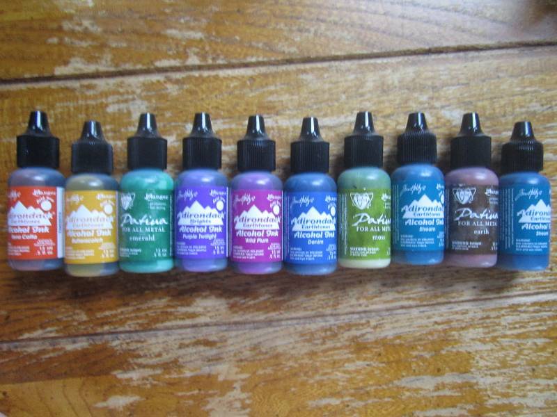 lot of 10 adironda earthtones alcoh...