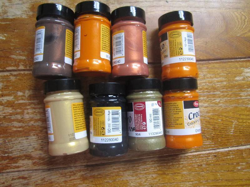 lot of 8 vivz dcor croco cracklin...