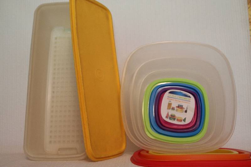 Kitchen Plastic Storage Containers