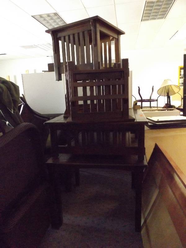 lot 113 image: Mission Tables