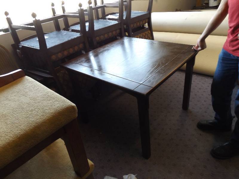 lot 116 image: Wood Table