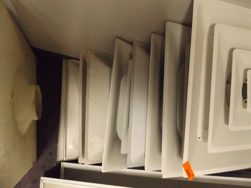 lot 164 image: White Ceiling Vents