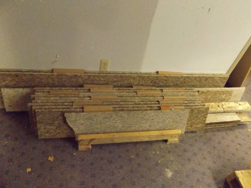 lot 197 image: Granite Pieces