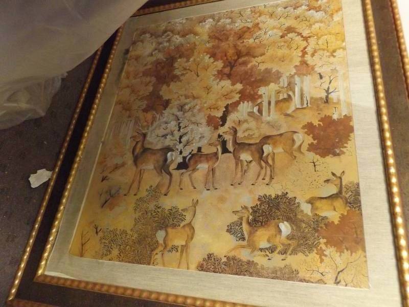 lot 22 image: 4 x 4 Deer Print