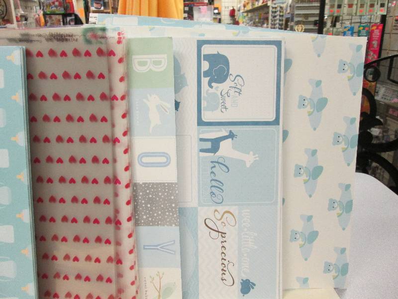 Assorted Design Paper 1ft by 1 ft A...