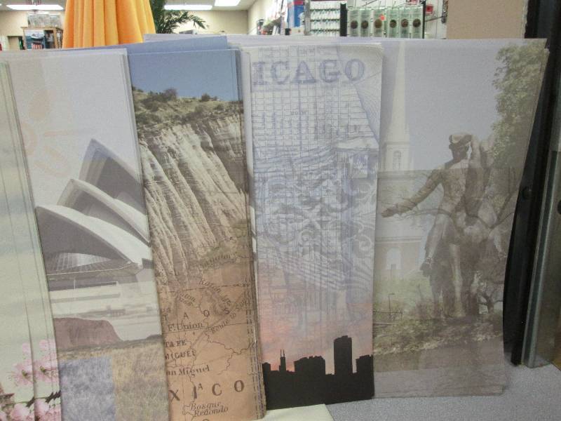 Assorted Design Paper 1ft by 1 ft A...