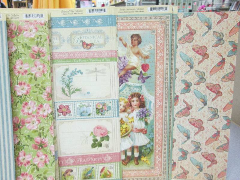Assorted Design Paper 1ft by 1 ft A...