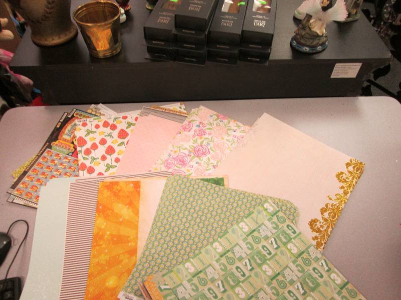Assorted Design Paper 1ft by 1 ft A...