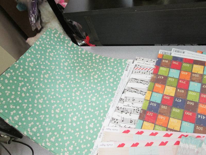 Assorted Design Paper 1ft by 1 ft A...