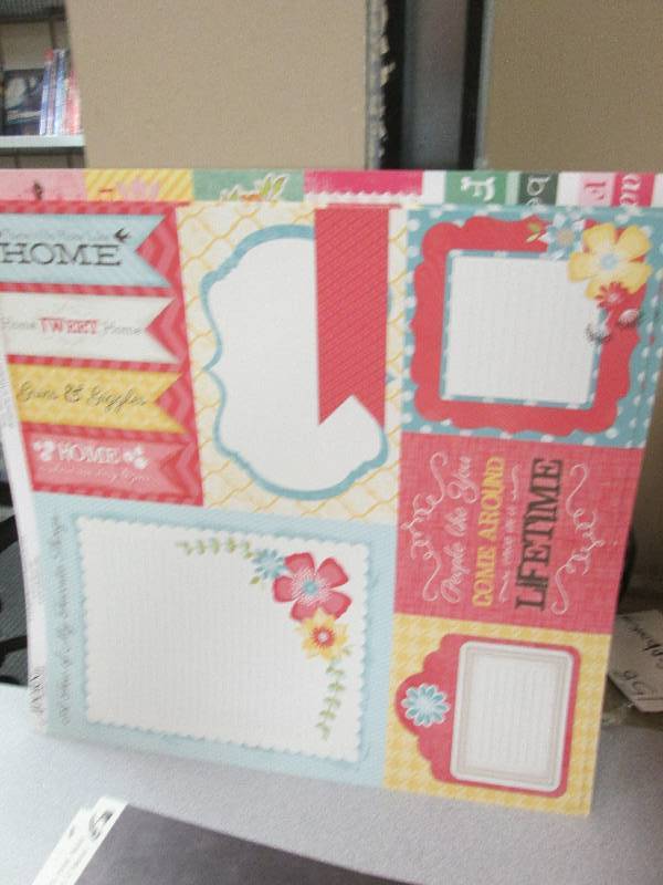 Assorted Design Paper 1ft by 1 ft A...