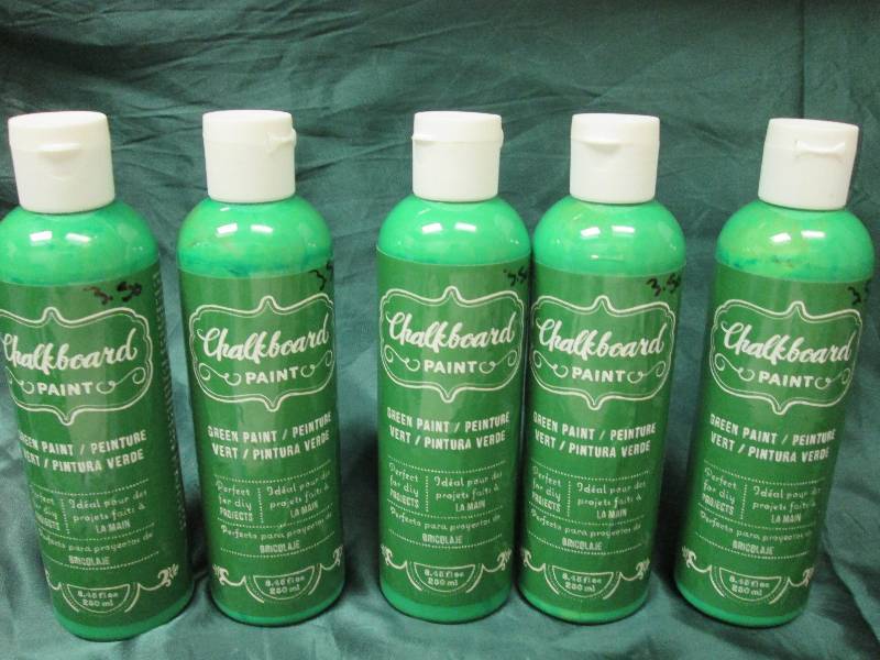 Chalkboard Paint, 5 pc. Set 250 ML ...