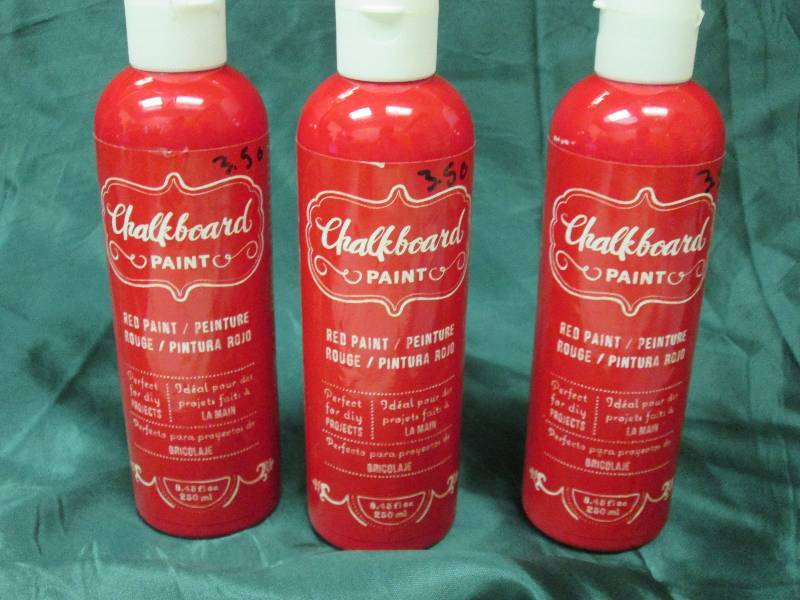 Chalkboard Paint, 3 pc. Set 250 ML ...