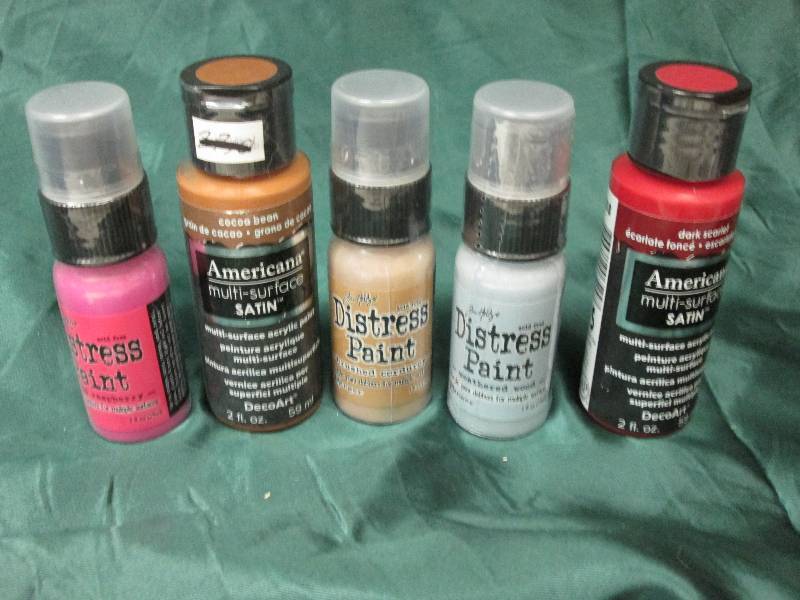 Assorted Paints, Gels, Stains, Mix ...