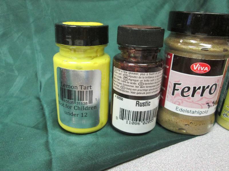 Assorted Paints, Gels, Stains, Mix ...