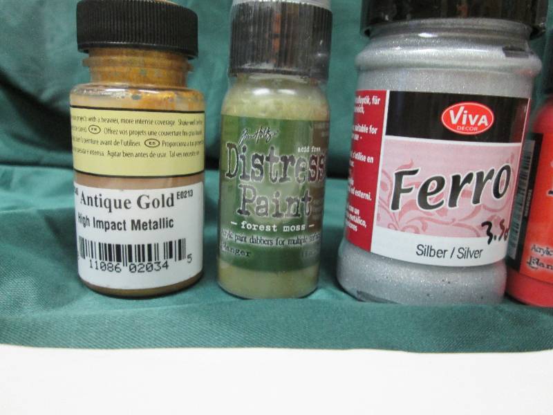 Assorted Paints, Gels, Stains, Mix ...