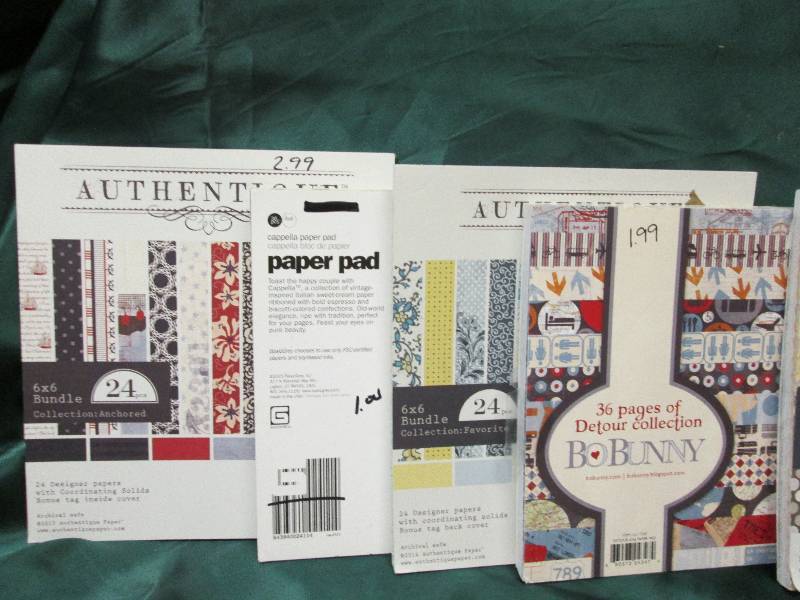 5 Pc. Set 24 Design Sheets,...