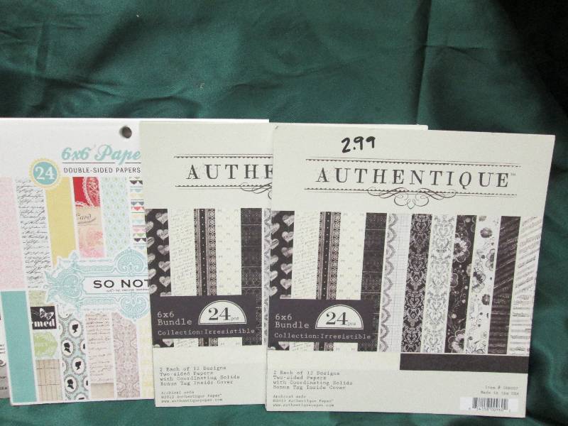 5 Pc. Set 24 Design Sheets,...