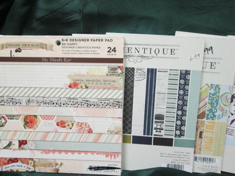 6 Pc. Set 24 Design Sheets,...