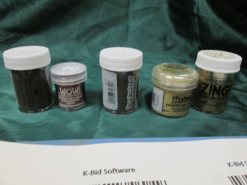 Assorted Glitter, Embossing Powder,...