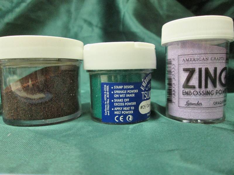 Assorted Glitter, Embossing Powder,...