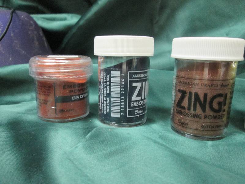 Assorted Glitter, Embossing Powder,...