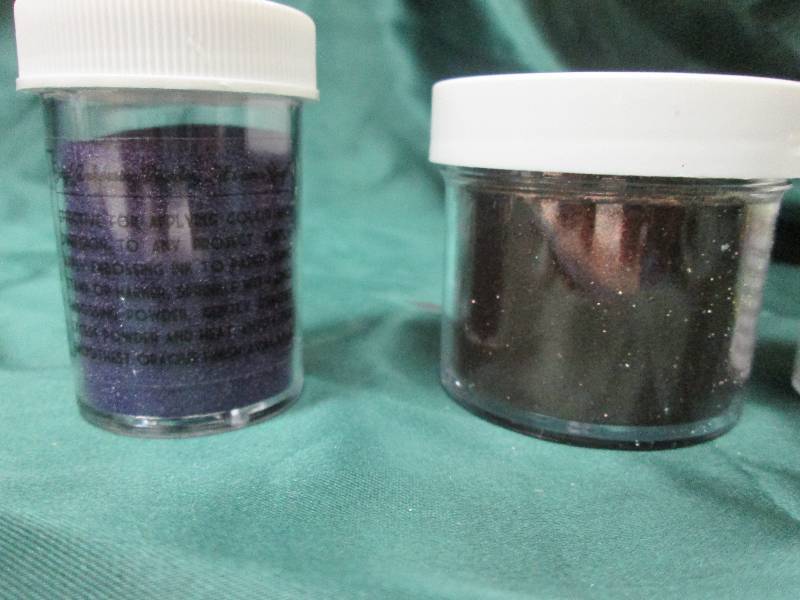 Assorted Glitter, Embossing Powder,...