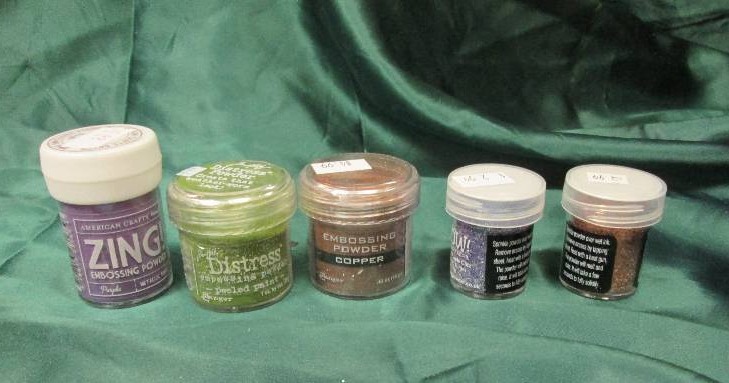 Assorted Glitter, Embossing Powder,...