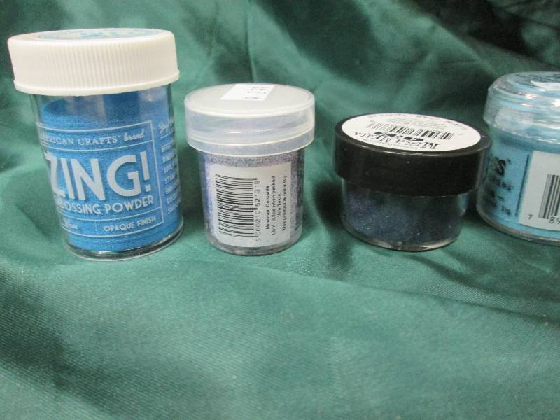 Assorted Glitter, Embossing Powder,...