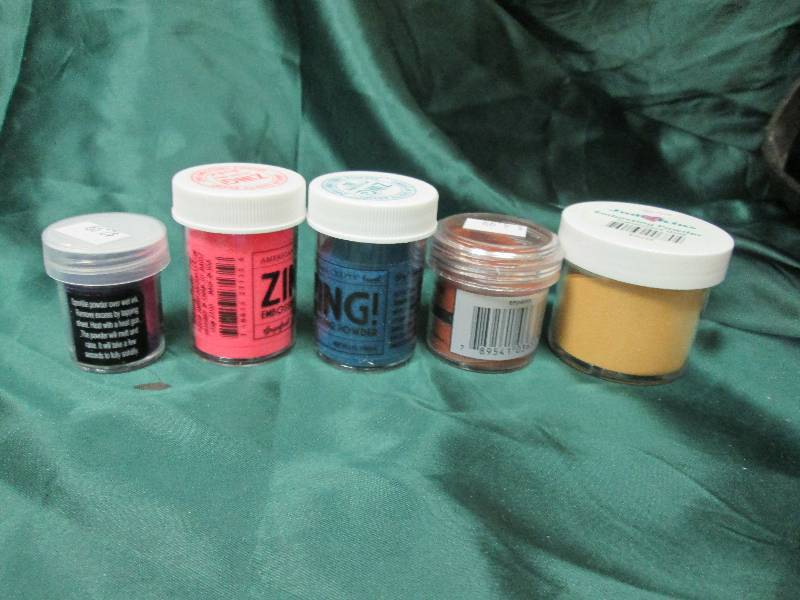 Assorted Glitter, Embossing Powder,...