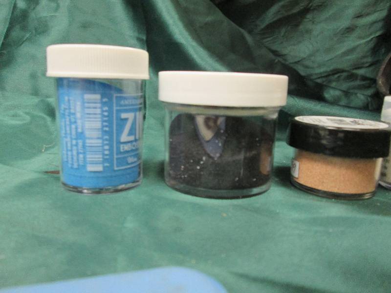 Assorted Glitter, Embossing Powder,...