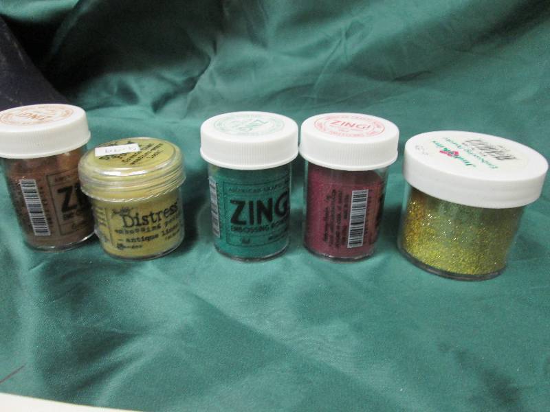 Assorted Glitter, Embossing Powder,...
