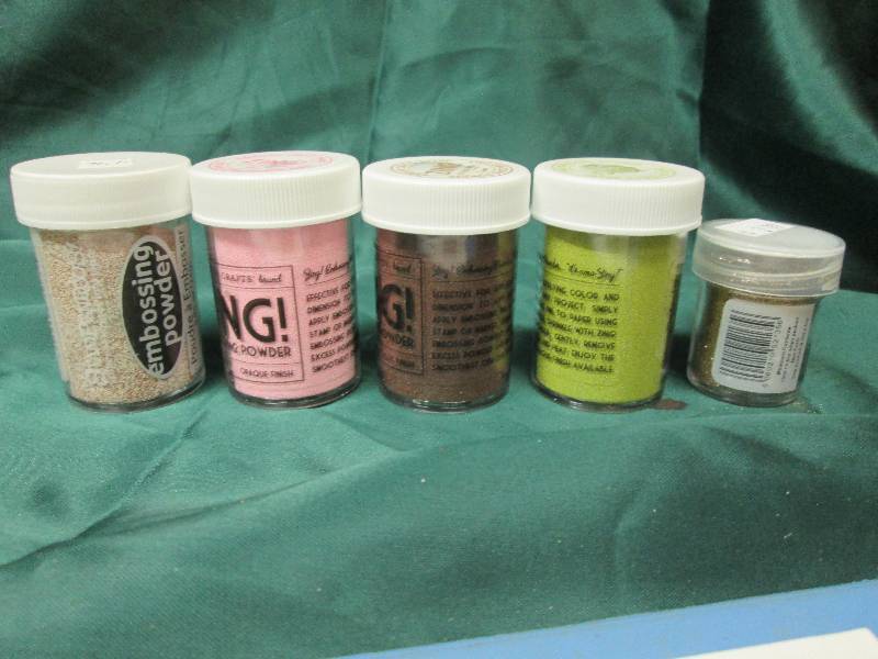 Assorted Glitter, Embossing Powder,...