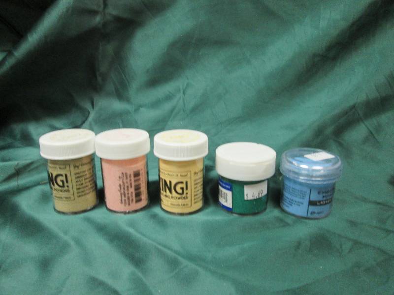 Assorted Glitter, Embossing Powder,...