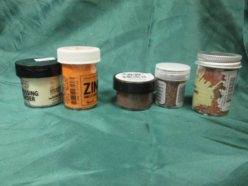 Assorted Glitter, Embossing Powder,...