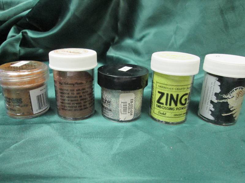 Assorted Glitter, Embossing Powder,...